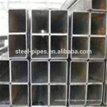 galvanized square steel pipes